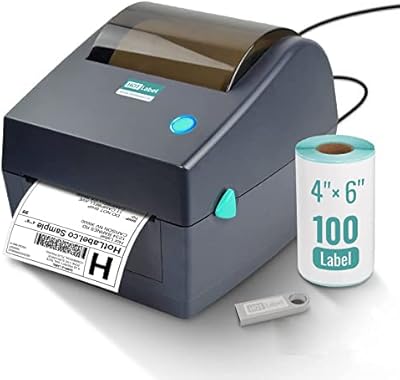 Imprimante d'étiquettes d'expédition à chaud s8 100 étiquettes thermiques 4x6 imprimante thermique de bureau. DIAYTAR COTE D'IVOIRE, leader des boutiques en ligne généralistes en Côte d'Ivoire, propose une gamme variée de plus de 300 000 références. Cette plateforme en ligne offre un large éventail de produits pour répondre à tous les besoins des clients. La boutique en ligne garantit une expérience d'achat sécurisée et pratique.