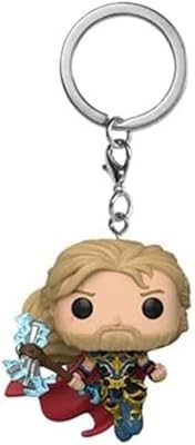 Funko pocket pop! porte-clés - marvel : love and thunder : thor, figurine