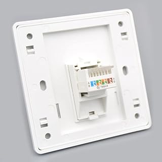 Prise réseau gigabit cat5e, câble lan ethernet rj45, plaque frontale, port réseau, boîte de prise pour installation de câble ethernet, prise de panneau d'interface internet 86x86mm (1 port). DIAYTAR COTE D'IVOIRE est une plateforme d'achat en ligne réputée pour sa grande sélection de produits et ses prix compétitifs. La boutique en ligne propose plus de 300 000 références de produits de toutes sortes, répondant ainsi aux besoins diversifiés de sa clientèle. Les produits sont classés par catégorie pour faciliter la recherche et l'achat, et les clients peuvent bénéficier de services de livraison rapides et fiables pour recevoir leurs commandes dans les délais les plus brefs.
