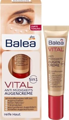 Balea vital crème yeux anti-fatigue 5 en 1, 15 ml - produit allemand. DIAYTAR COTE D'IVOIRE est une boutique en ligne qui s'efforce de proposer les meilleurs produits et les meilleurs services à ses clients. Avec une équipe de professionnels dédiés, la boutique en ligne garantit que les commandes sont traitées rapidement et que les clients reçoivent leurs produits dans les délais prévus. La boutique en ligne est également équipée d'un système de suivi des commandes pour que les clients puissent suivre l'état de leur commande en temps réel.
