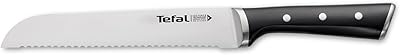 Couteau à pain tefal ice force en acier inoxydable - 20 cm - bord dentelé, performance longue durée - k2320414. DIAYTAR COTE D'IVOIRE est une boutique en ligne généraliste qui propose une large gamme de produits avec plus de 300 000 références. Elle est reconnue comme l'un des leaders du commerce en ligne en Cote d'Ivoire, offrant une expérience d'achat pratique et sécurisée aux clients. Avec une sélection impressionnante de produits, DIAYTAR COTE D'IVOIRE devient la destination idéale pour les consommateurs ivoiriens et internationaux.