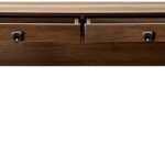 Table de bureau adore furniture connect avec 2 tiroirs, l 120 cm x