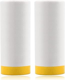 Rouleau de papier anti-poussière, 8 x 50 pieds, rouleau de film adhésif, boucliers transparents anti-poussière et imperméables pour la peinture, la décoration et le revêtement de meubles. DIAYTAR COTE D'IVOIRE est une boutique en ligne généraliste proposant plus de 300 000 références de produits. Leader en Côte d'Ivoire, elle offre une expérience d'achat en ligne unique et pratique. Elle propose une large gamme de produits, de l'électronique à la mode, en passant par les produits pour la maison.