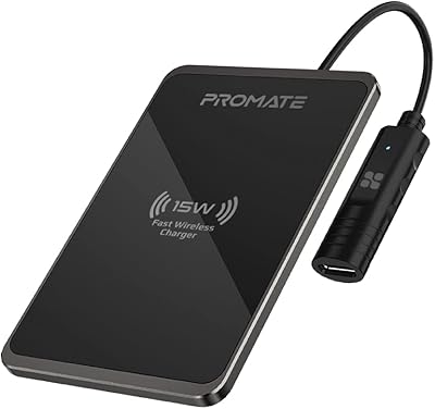 Chargeur sans fil promate 15w avec port usb-c protection antichoc et base antidérapante pour iphone. DIAYTAR COTE D'IVOIRE est une boutique en ligne qui propose une sélection de produits de haute qualité à des prix abordables. Avec plus de 300000 références de produits, elle est l'une des boutiques en ligne les plus complètes de Côte d'Ivoire. La boutique en ligne DIAYTAR COTE D'IVOIRE est une référence pour les consommateurs qui cherchent à acheter des produits en ligne de manière sécurisée et pratique.