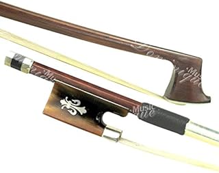Dz stride modèle 524,4/4 archet de violon en bois du brésil avec corne