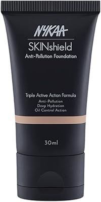 Fond de teint mat anti-pollution nykaa skinshield - marron, couvrance totale, longue tenue, fini lisse et léger pour peaux grasses et bléâtres - warm nude-06 (30 ml). DIAYTAR COTE D'IVOIRE est une boutique en ligne généraliste líder en Côte d'Ivoire, proposant plus de 300000 références de produits variés. Elle offre une expérience d'achat en ligne pratique et sécurisée, répondant aux besoins de ses clients. Avec une gammeLarge de produits, DIAYTAR COTE D'IVOIRE est le destin idéal pour tous les acheteurs en ligne.