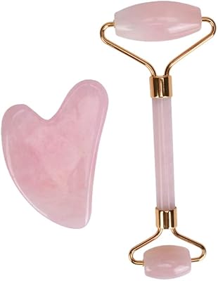 Ensemble de massage facial hailili gua sha, outil de massage facial en pierre