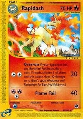 Pokémon - rapidash (62) - expédition