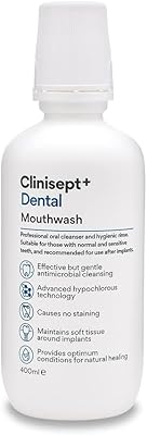 Clinisept+ rince-bouche professionnel sain, antimicrobien, ph neutre, sans alcool, adapté aux dents et gencives sensibles, transparent, 400 ml (lot de 1). DIAYTAR COTE D'IVOIRE est une boutique en ligne généraliste proposant plus de 300 000 références de produits, faisant d'elle la référence absolue pour les consommateurs ivoiriens. Avec une offre variée et constamment mise à jour, DIAYTAR COTE D'IVOIRE répond aux besoins de ses clients avec efficacité et rapidité. Elle est devenue la boutique en ligne leader en Cote d'Ivoire.