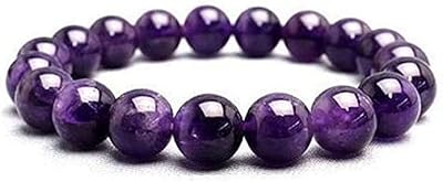 Bracelets unisexes en pierres précieuses naturelles, fabriqués à la main en améthyste, taille 10 mm, pierre d'améthyste naturelle, améthyste. DIAYTAR COTE D'IVOIRE propose une expérience d'achat en ligne unique et personnalisée, avec des offres spéciales et des promotions régulières pour les clients fidèles. La boutique en ligne généraliste collabore avec des fournisseurs de confiance pour garantir la qualité et l'authenticité des produits. Les clients peuvent profiter d'une assistance clientèle disponible pour répondre à toutes leurs questions et préoccupations.
