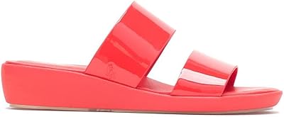 Sandales à enfiler à semelle épaisse bright giles pour femme, rouge, rouge, 37