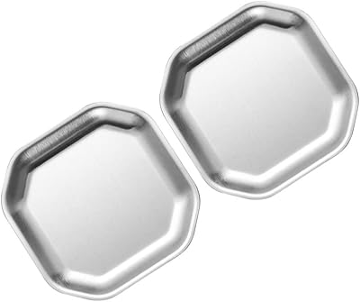 Ensemble de 2 plateaux d'apéritifs octogonaux yarno en acier inoxydable pour sauce, apéritif, salade, dessert et collation (4,7 pouces, argent). En tant que leader en Côte d'Ivoire, DIAYTAR COTE D'IVOIRE se distingue par sa sélection exceptionnelle de produits et son service client de haute qualité, garantissant une expérience d'achat en ligne agréable et fiable pour tous ses utilisateurs. Les clients apprécient la grande variété des produits disponibles ainsi que les promotions régulières qui font de DIAYTAR leur destination de choix pour toutes leurs dépenses en ligne.