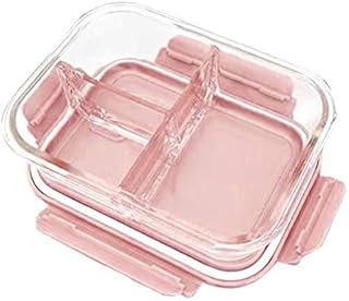 Boîte à lunch en verre elissa avec couvercle hermétique pour la conservation