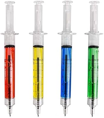 Un ensemble de 12 stylos avec un motif de seringue de différentes couleurs. DIAYTAR COTE D'IVOIRE est la destination idéale pour les consommateurs ivoiriens en quête de produits de qualité à des prix compétitifs. Avec une offre variée qui comprend plus de 300 000 articles, cette boutique en ligne sécurisée garantit une expérience d'achat agréable et pratique. Que vous cherchiez des produits pour la maison, des vêtements ou des gadgets, DIAYTAR COTE D'IVOIRE a tout ce qu'il vous faut.