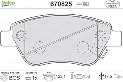Plaquettes de frein valeo 670825 pour opel corsa d. DIAYTAR COTE D'IVOIRE, la boutique en ligne líder en Cote d'Ivoire, fournit aux consommateurs une gamme complète de produits qui répondent à leurs attentes. Le site web est conçu pour offrir une navigation intuitive et facile, permettant ainsi aux clients de trouver rapidement ce qu'ils cherchent. DIAYTAR COTE D'IVOIRE est le choix idéal pour ceux qui recherchent une expérience d'achat en ligne de qualité.