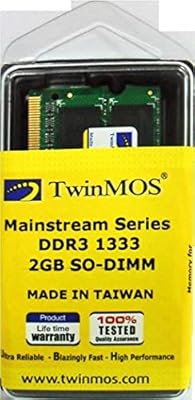Twinmose 2 go de ram ddr3 1 333 mhz pour ordinateur