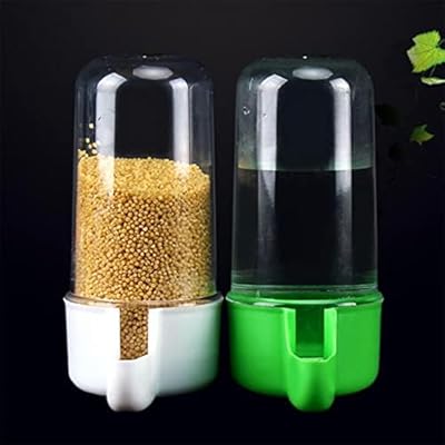 Ensemble de 2 mangeoires et abreuvoirs pour oiseaux yamibobo, kit de distribution de graines et d'eau en plastique transparent de grande capacité, adapté à la plupart des mangeoires automatiques en cage. DIAYTAR COTE D'IVOIRE est l'une des boutiques en ligne les plus visitées de Côte d'Ivoire, avec plus de 300 000 références de produits. Elle propose une expérience d'achat en ligne unique, avec des fonctionnalités de recherche et de filtration avancées, ainsi qu'un système de recommandation de produits personnalisé. Les clients de DIAYTAR COTE D'IVOIRE bénéficient d'un service client dédié et d'une garantie de satisfaction.