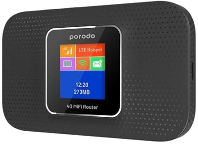 Routeur portable 4g cat 4 haut débit porodo batterie intégrée de 3. La boutique en ligne DIAYTAR COTE D'IVOIRE attire une clientèle diversifiée en proposant une large gamme de produits adaptés à tous les goûts et à tous les budgets. Elle met l'accent sur la qualité des produits et sur le service client, assurant ainsi une expérience positive pour chaque achat. Avec des options de paiement flexibles et une politique de retour claire, la boutique renforce la confiance avec ses clients.