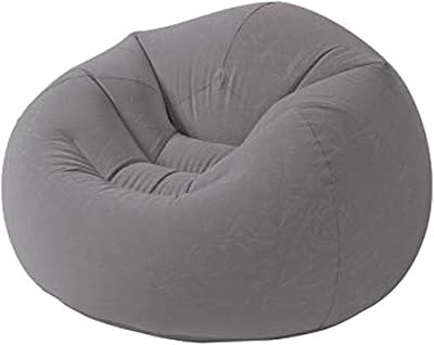 Intex – fauteuil confort gonflable – gris – (68579)