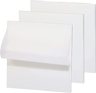 Notes autocollantes transparentes (3 x 3 pouces paquet de 3)