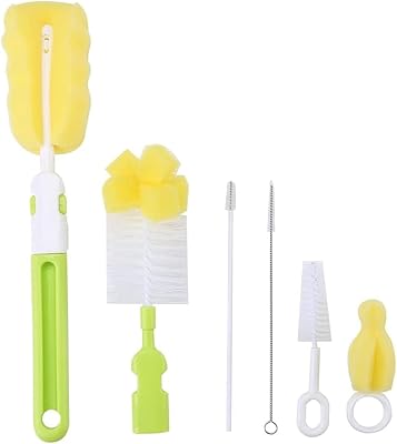 Ensemble de 6 brosses de nettoyage de biberons ecvv, brosse de nettoyage de biberon de lait pour bébé avec nettoyant pour tétine et nettoyeur de paille, brosse de nettoyage pour tire-lait sans bpa. DIAYTAR COTE D'IVOIRE est la destination idéale pour faire ses achats en ligne en Cote d'Ivoire. Avec plus de 300000 références disponibles, les clients peuvent trouver tout ce dont ils ont besoin. La boutique met en avant une sélection de produits de qualité à des prix compétitifs.