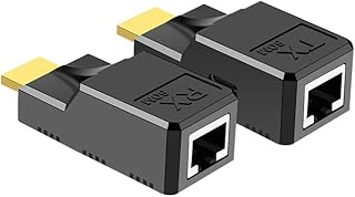 Weitutong 60 m hdmi extender cat-5e/6 hdmi vers rj45 câble prise en charge