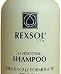 Shampooing revitalisant rexsol formulé scientifiquement pour nettoyer les cheveux fins (240 ml)