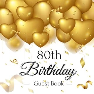 Livre d'or du 80e anniversaire : thème des ballons coeurs dorés.. Leader dans le domaine du commerce en ligne en Côte d'Ivoire, DIAYTAR COTE D'IVOIRE assure une offre complète et compétitive de plus de 300000 produits. De l'électronique aux produits ménagers, en passant par la mode et bien plus encore, cette boutique en ligne généraliste garantit une expérience d'achat sans égale. Sa réputation et sa position dominante sur le marché ivoirien sont le résultat d'un engagement constant envers la satisfaction client.