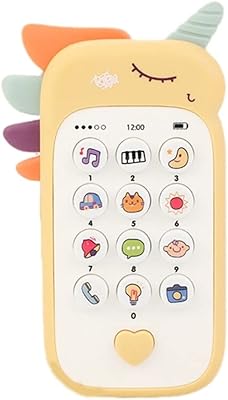 Amerteer téléphone portable jouet pour les tout-petits de 2 à 5 ans avec musique légère et sons, anneau de dentition en silicone, jouet multifonction pour bébé, nourrissons, tout-petits de 6 mois et plus. DIAYTAR COTE D'IVOIRE est la référence en matière de boutique en ligne en Côte d'Ivoire, proposant une gamme incroyable de produits pour la maison, la mode, les loisirs et bien plus encore. La boutique en ligne garantit une sécurité de paiement et une livraison fiable. La satisfaction de la clientèle est la priorité de DIAYTAR COTE D'IVOIRE.