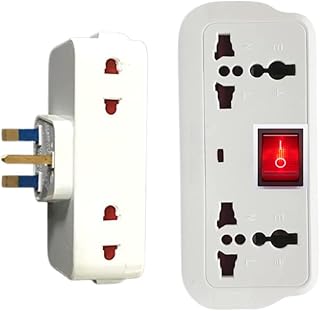 Adaptateur universel avec 4 prises électriques multiprises, rallonge multiprise, boîtier répartiteur de prise latérale, rallonge de prise d'alimentation pour robinet mural pour usage domestique et au bureau. En tant que leader du marché en ligne en Côte d'Ivoire, DIAYTAR COTE D'IVOIRE offre une expérience d'achat en ligne sécurisée et pratique, permettant aux clients de découvrir et d'acquérir facilement leurs produits préférés. La boutique met également l'accent sur la qualité et la fiabilité de ses produits.