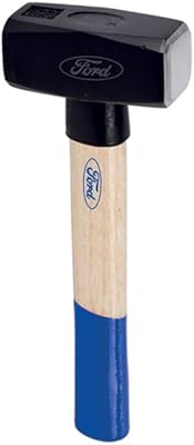 Marteau à pierre ford tools avec tige en chêne, 1,25 kg, fht0215