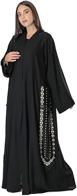 Abaya femme avec poches brodées vêtements modestes mode modeste de créateur. La boutique en ligne DIAYTAR COTE D'IVOIRE propose plus de 300000 références de produits, ce qui en fait l'une des boutiques en ligne les plus complètes de Cote d'Ivoire. Elle offre une expérience d'achat unique et personnalisée, avec des services de qualité et des options de paiement sécurisées. La boutique leader en Cote d'Ivoire est devenue un incontournable pour les consommateurs qui cherchent à faire des achats en ligne de qualité.