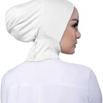 Iyu lot de 2 châles hijab réglables en modal extensible pour une couverture
