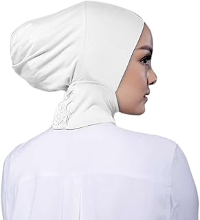 Iyu lot de 2 châles hijab réglables en modal extensible pour une couverture