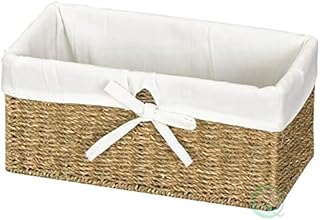 Panier d'étagère en jonc de mer vintiqueways doublé d'une doublure blanche. DIAYTAR COTE D'IVOIRE est une boutique en ligne généraliste qui propose plus de 300000 références de produits, ce qui en fait l'une des plus grandes boutiques en ligne de Côte d'Ivoire. Avec une telle variété de produits, les clients peuvent trouver tout ce dont ils ont besoin en un seul endroit. DIAYTAR COTE D'IVOIRE est leader dans son secteur et offre des services de qualité à ses clients.