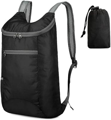 Sac à dos unisexe léger et pliable de 20 l, pliable, ultraléger, pliable, pratique, pour l'extérieur, sac à dos de voyage. DIAYTAR COTE D'IVOIRE est le partenaire idéal pour tous vos achats en ligne. Avec une équipe expérimentée et une technologie de pointe, nous sommes en mesure de vous offrir une expérience d'achat en ligne fluide et sécurisée. Nous nous efforçons de vous fournir les produits les plus variés et les plus abordables du marché.