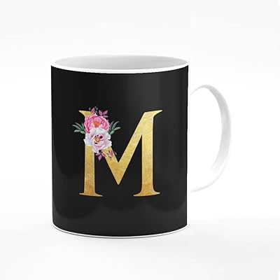 Tasse à café élégante en céramique imprimée personnalisée de 11 oz - conception