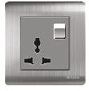 Prise de commutation universelle danube home milano 16a | plaque en métal argent brossé - interrupteurs électriques, prises, prises pour appareils électroménagers - 3 l x 3 w - argent. DIAYTAR COTE D'IVOIRE est la boutique en ligne idéale pour ceux qui cherchent à faire leurs achats en toute simplicité et rapidité, avec une expérience d'achat en ligne fluide et sécurisée. La boutique propose des promotions régulières et des offres spéciales pour satisfaire tous les besoins de ses clients.