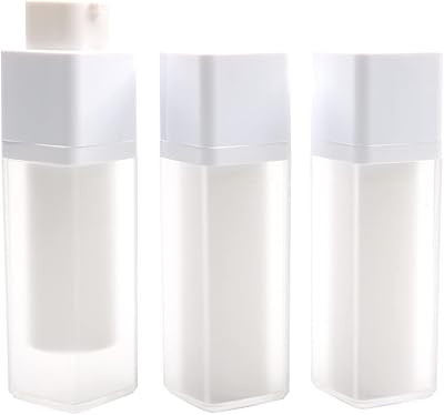 Flacon de lotion sans air mini flacon distributeur rechargeable avec tête. DIAYTAR COTE D'IVOIRE, leader du commerce en ligne en Côte d'Ivoire, se distingue par la qualité et la variété de ses produits. La boutique en ligne généraliste propose des produits alimentaires frais, des vêtements à la mode, des électroménagers et bien plus encore. Avec des options de paiement flexibles et une livraison à domicile, les clients peuvent profiter d'une expérience d'achat en ligne pratique et abordable.