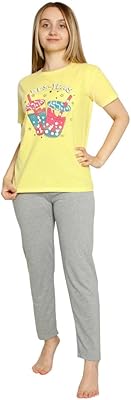 Ensemble pyjama pour adolescentes âgées de 13 à 16 ans, ensemble de vêtements de maison en coton turc avec t-shirt et pantalon, ensemble de vêtements de nuit doux et respirants pour filles. DIAYTAR COTE D'IVOIRE est une boutique en ligne généraliste qui propose plus de 300 000 références de produits. Elle est très appréciée des consommateurs ivoiriens pour sa grande sélection de produits, ses prix compétitifs et son service client de haute qualité. La boutique en ligne est facile à utiliser et propose des options de paiement sécurisées.