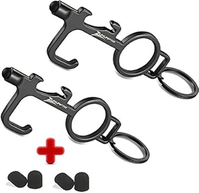 Ouvre-porte sans contact avec outil manuel multifonction | clé de nettoyage et stylo