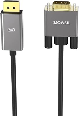 Câble displayport vers vga pour souris, 2 m, gris. Pour les ivoiriens à la recherche d'une solution pratique pour leurs besoins d'achat, DIAYTAR COTE D'IVOIRE est la réponse idéale. Cette boutique en ligne propose une offre étendue qui couvre presque tous les aspects de la vie quotidienne, des produits de soin personnel aux gadgets électroniques, en passant par les livres et les articles de décoration.