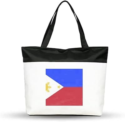 Sac fourre-tout en toile de coton avec drapeau national des philippines, pays d'asie, épicerie. La boutique en ligne DIAYTAR COTE D'IVOIRE propose une expérience d'achat en ligne sécurisée et pratique, avec des options de paiement variées et des délais de livraison rapides. Elle compte une équipe de service client dédiée pour aider les clients avec leurs commandes et répondre à leurs questions. Les produits sont sélectionnés pour leur qualité et leur accessibilité.