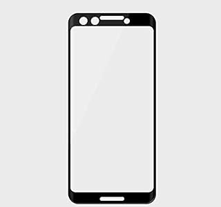 Autocollant 3d anti-casse pour google pixel 3 avec bords noirs, plein écran