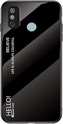 Une coque de protection ultra fine en verre trempé dégradé anti-rayures et anti-choc