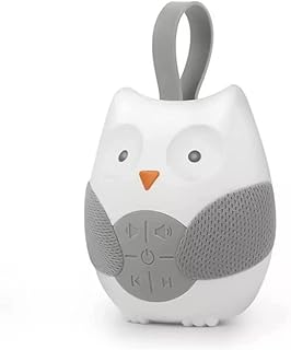 Sucette portable pour bébé avec machine à bruit blanc hibou avec 10 chansons