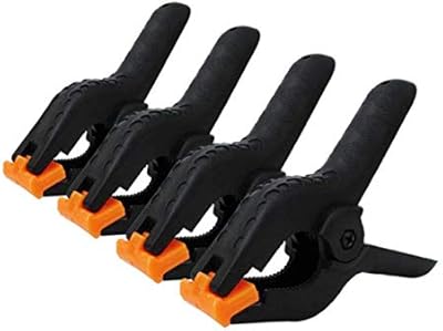 Support de toile de fond pour studio de photographie de 4 pouces, clips