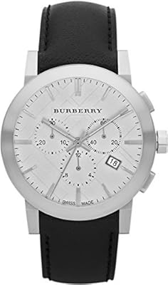 Montre chronographe de luxe unisexe burberry the city en cuir noir, cadran argenté, date bu9355. Avec plus de 300 000 références de produits, DIAYTAR COTE D'IVOIRE est la boutique en ligne la plus complète de Côte d'Ivoire. Elle permet aux clients de trouver tout ce dont ils ont besoin en un seul endroit, quel que soit leur budget ou leurs préférences. Les produits sont sélectionnés avec soin pour garantir leur qualité et leur authenticité.