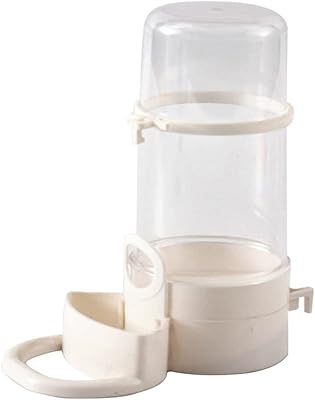 Distributeur d'eau pour oiseaux avec clip et fournitures pour animaux de compagnie