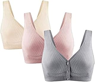 Lot de 3 soutiens-gorge d'allaitement pour femmes, soutiens-gorge d'allaitement en coton, soutiens-gorge d'allaitement croisés réglables, doux, respirants, non irritants, sans bonnets à armatures, sans traces, adaptés aux débardeurs de maternité/allaitement, soutiens-gorge de sommeil. DIAYTAR COTE D'IVOIRE est une référence pour les consommateurs ivoiriens qui cherchent des produits de qualité à des prix abordables. La boutique en ligne propose des promotions régulières et des offres spéciales, ce qui permet aux clients de faire des économies sur leurs achats. De plus, la boutique dispose d'un service client réactif pour aider les clients à résoudre leurs problèmes.